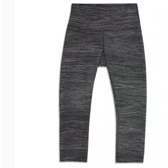 Lululemon Wunder Under Mid Rise Ankle Leggings Size 4 - Picture 1 of 3